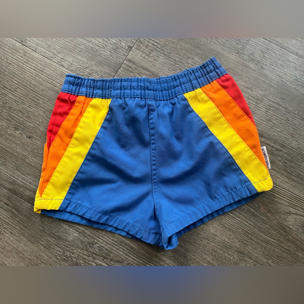 Evenkeel Little boys retro swim trunks